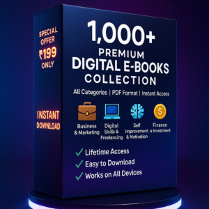 1,000+ Premium Digital E-Books Collection