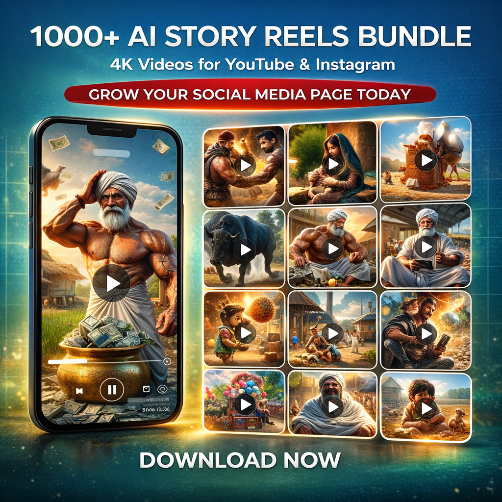 1000+ AI STORY REELS BUNDLE
