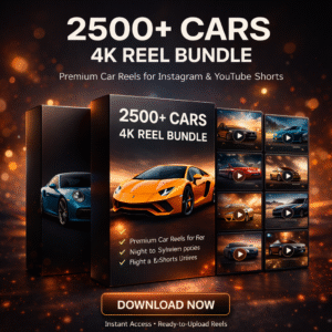 Cars 4K Reel Bundle