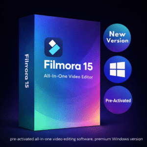 Filmora 15 Premium Video Editing Software – Lifetime Access