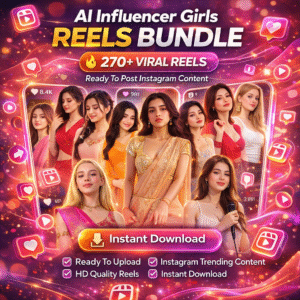 AI Influencer Girls Reels Bundle