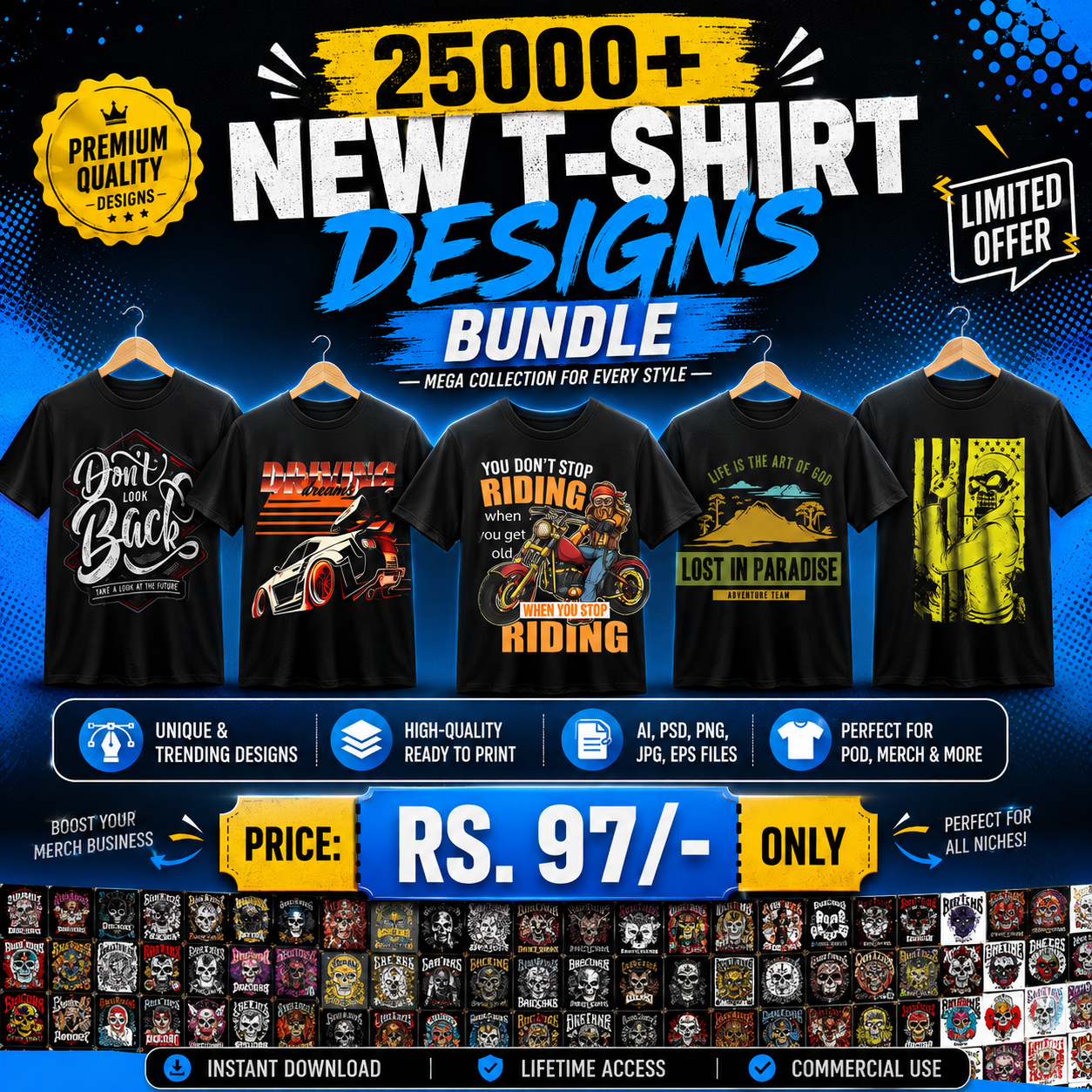 New T-Shirt Designs Bundle
